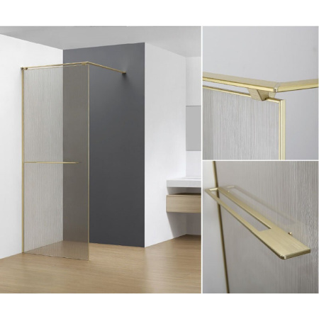 Душевая перегородка Aquame AQM3720-3-10